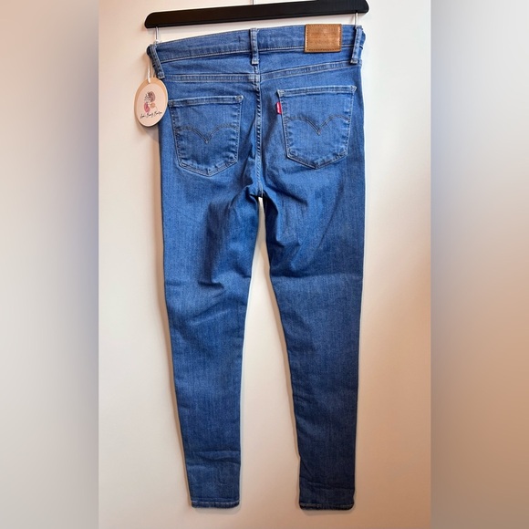 Levi’s Premium Light Blue Skinny Jeans high rise, super skinny size 27 (F) - Picture 2 of 4